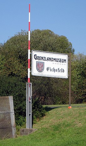 Grenzlandmuseum eichsfeld sign.jpg