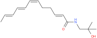 Hydroxy alpha sanshool chemical compound