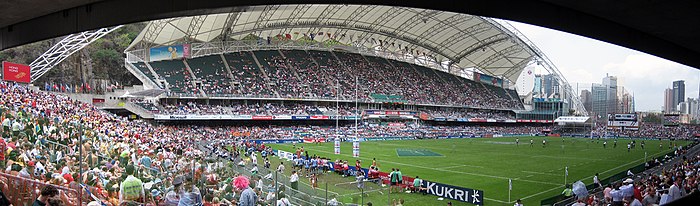 Стадион «Гонконг», вид из юго-восточного угла
