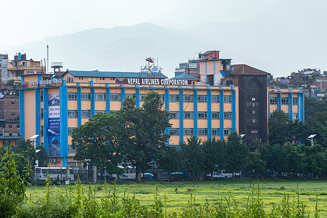 Headquarters of Nepal Airlines