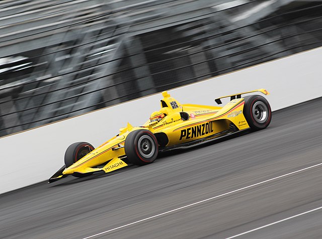 Hélio Castroneves at the 2019 Indianapolis 500