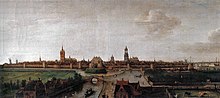 17th Century Delft, Netherlands Hendrik Cornelisz. Vroom Gezicht op Delft vanuit het westen.jpg