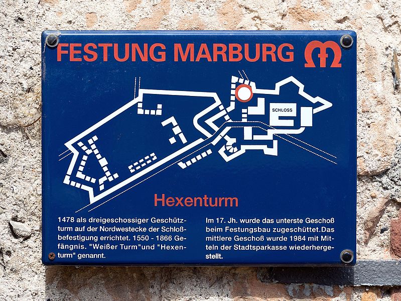 File:Hexenturm Marburg Schild.jpg