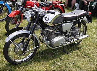 Honda CB77 motorcycle