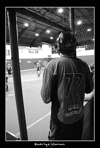 Hockey match between Paulínia and Amparo