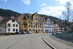 Werderstraße in Hornberg