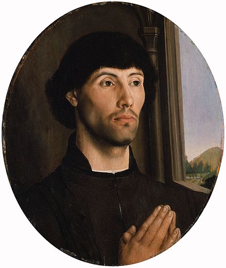 Hugo van der Goes, Portrait of a Man, c. 1480. Metropolitan Museum of Art, New York