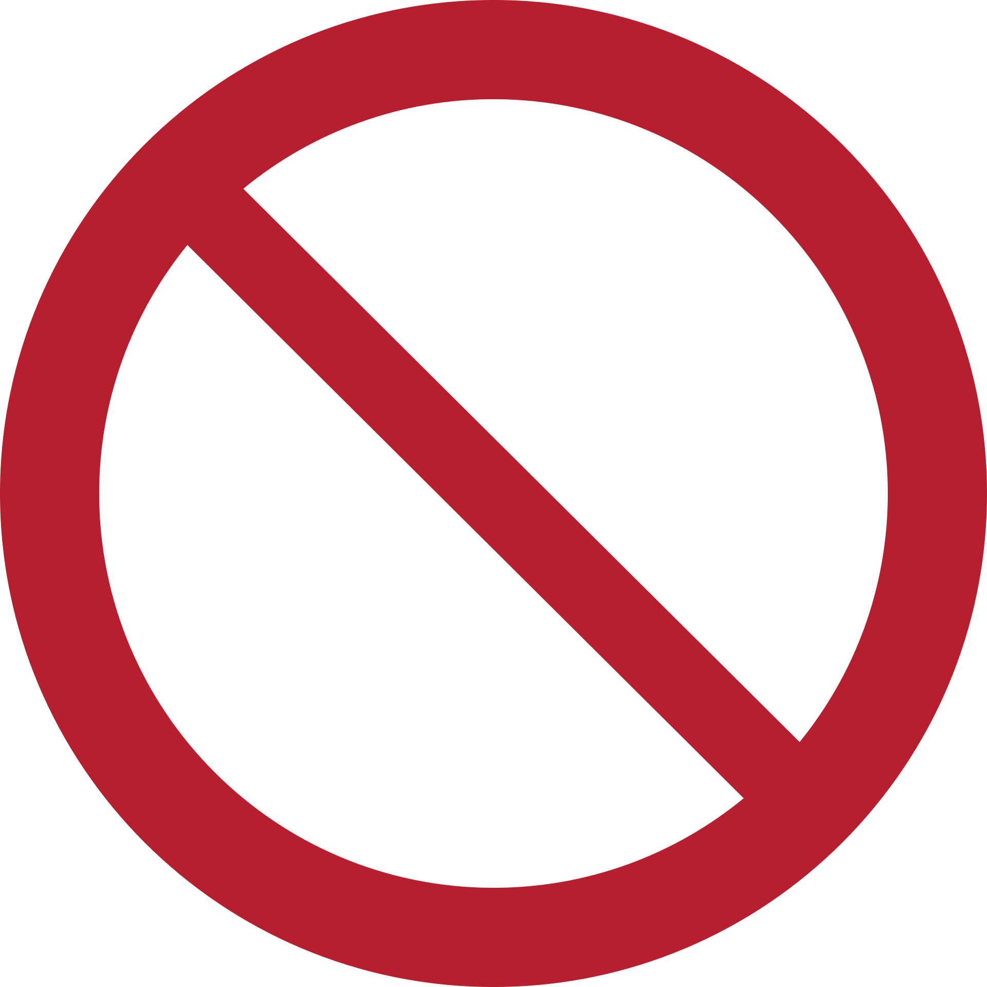 Verbot Schild