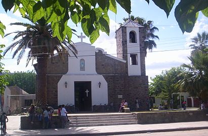 Église San Agustín à Villa San Agustín, dans le département de Valle Fértil.