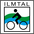 Logo des Ilmtal-Radweges