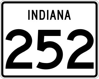 <span class="mw-page-title-main">Indiana State Road 252</span> Highway in Indiana
