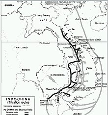 Infiltration routes into South Vietnam, including Ho Chi Minh and Shianouk Trails Indochinainfiltration.jpg