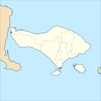 Lagekarte von Bali, Kleine Sunda-Inseln, Indonesien