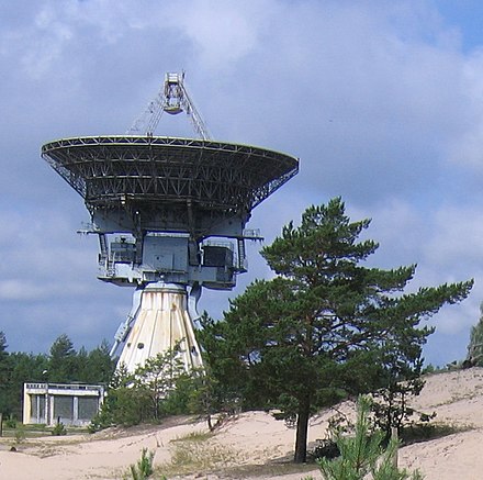 Irbene radio telescope