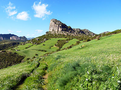 Dolostone rocks near Jerzu, Sardinia