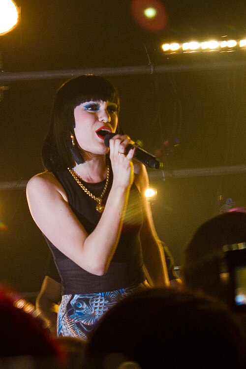 Jessie J wrote "Party in the U.S.A." for her debut album Who You Are, but initially decided to not record it, calling it not edgy enough for her to pe