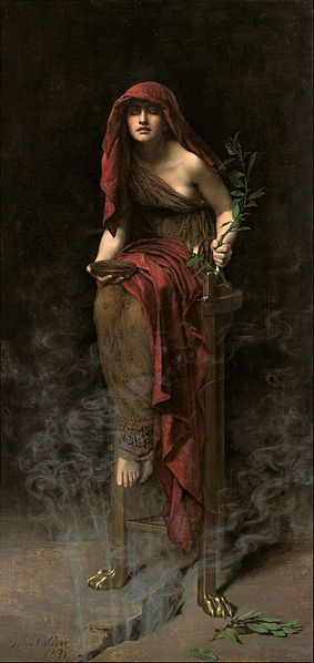 File:John Collier - Priestess of Delphi - Google Art Project.jpg