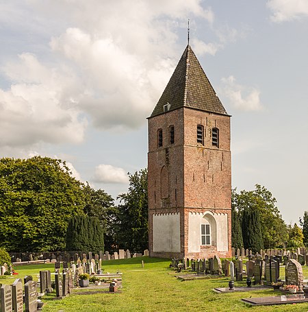 Joure. Kerktoren van Westermeer. Geert Knolweg 4 (Rijksmonument) 01.jpg