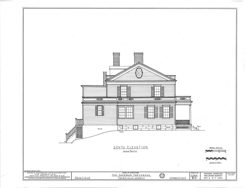 File:Judge Roger M. Sherman House, 500 Old Post Road, Fairfield, Fairfield County, CT HABS CONN,1-FAIRF,4- (sheet 6 of 13).tif