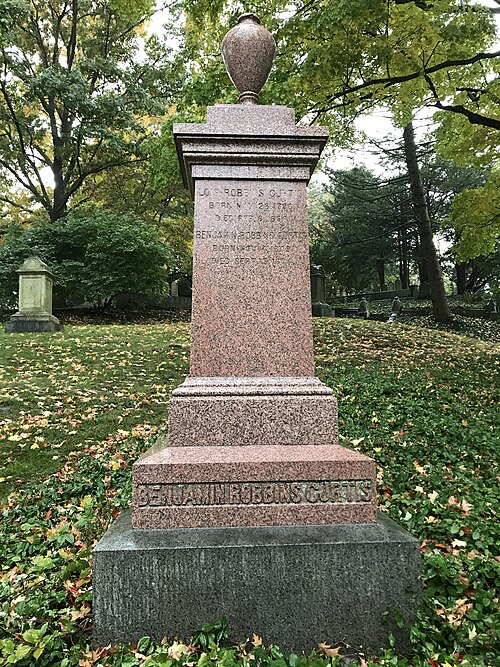 Curtis's gravesite