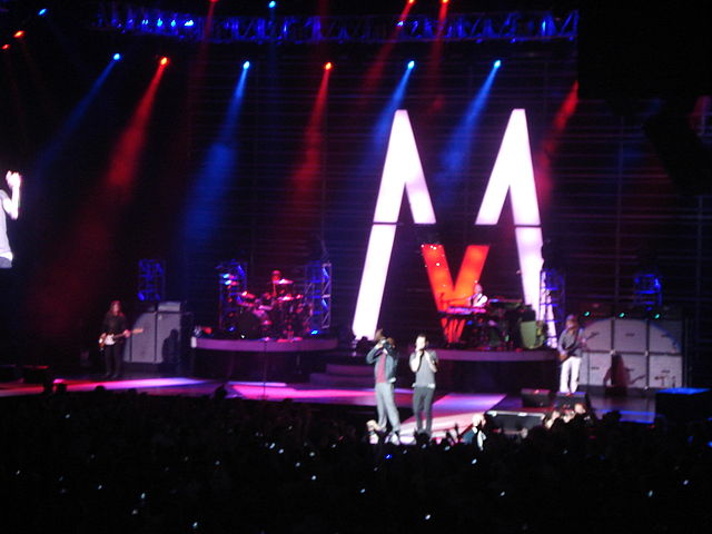 Maroon 5 in Madison Square Garden, New York City in 2007