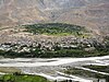 A view of Kargil town, forest and mountains in 2006