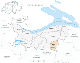 Karte von Müllheim