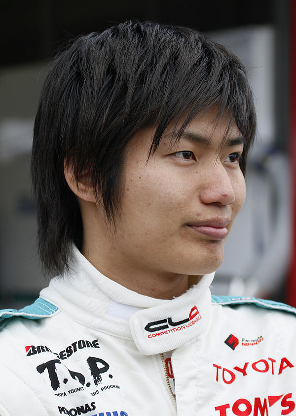 Oshima at the first Motegi round of the 2010 Formula Nippon season.