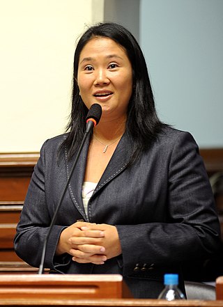 <span class="mw-page-title-main">Keiko Fujimori</span> Peruvian politician