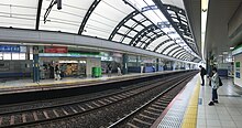 Station platforms, 2019