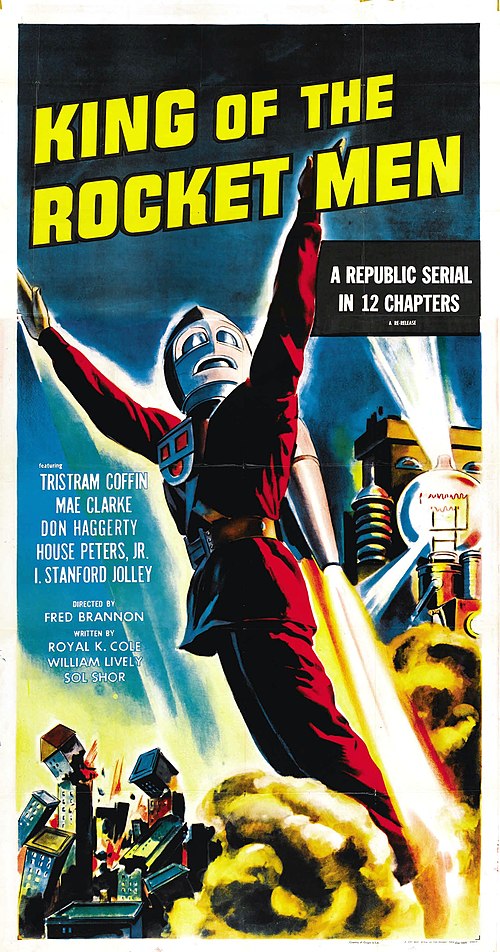 Poster for the Republic serial King of the Rocket Men (1949)