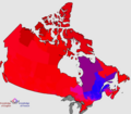 Knowledge of Official languages in Canada