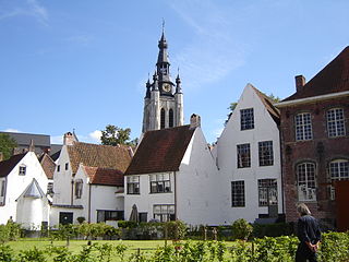 <span class="mw-page-title-main">Beguinage</span> Religious community, common in the Low Countries