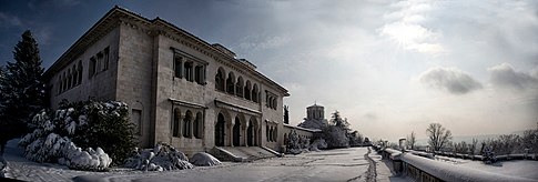Краљевски Двор под снегом Слика: Jablanov.
