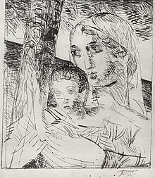 Kuzma Petrov-Vodkin motherhood-1928.jpg