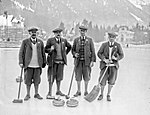 Curling vid olympiska vinterspelen 1924.