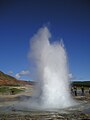 English: Strokkur geyser in Iceland.