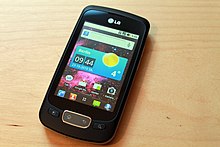 טלפון חכם LG Optimus One P500