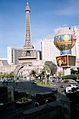 Paris Las Vegas from across Las Vegas Boulevard in 2006