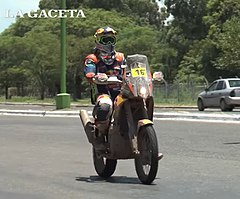 La Gaceta (Ya están en Tuc) - Dakar 2016 - Walkner.jpg