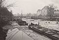 Débâcle de la Seine du mois de Janvier 1880 - Quai des Orfèvres le 3 janvier 1880