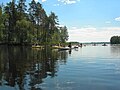 La baie Mustalahti.