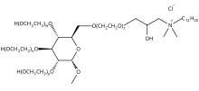 Lauril metil gluceth-10 hidroksipropil dimonium klorida.svg