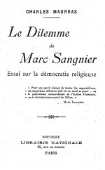 Vignette pour Le Dilemme de Marc Sangnier