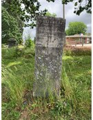 Grave marker for Elizabeth Clymer