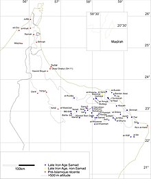 Eastern Oman, Late Iron Age sites Lia sites.JPG