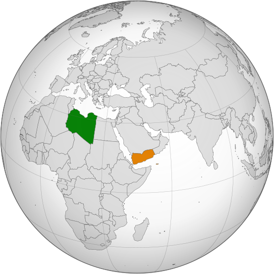 File:Libya Yemen Locator (orthographic projection).svg