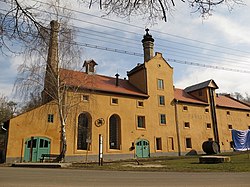 Parostrojní pivovar v Lobči na Mělnicku