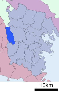 瀬谷区位置図