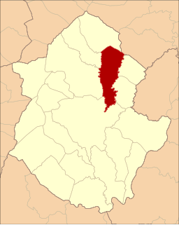 Location of the civil parish of Agrobom within the municipality of Alfândega da Fé